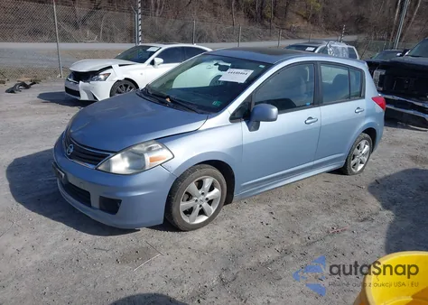 2011 Nissan Versa 1.8Sl z USA, uszkodzony, nr VIN 3N1BC1CP1BL392624